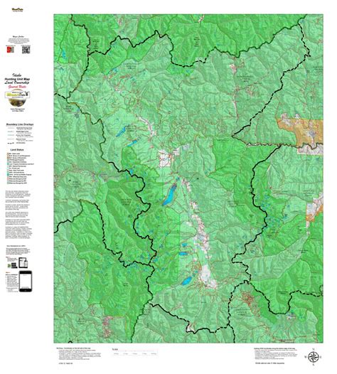 Idaho General Unit 36 Land Ownership Map By Idaho Huntdata Llc Avenza
