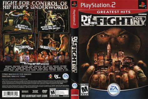 Capa Dvd Def Jam Fight For Ny Ps2 ~ Roger Games
