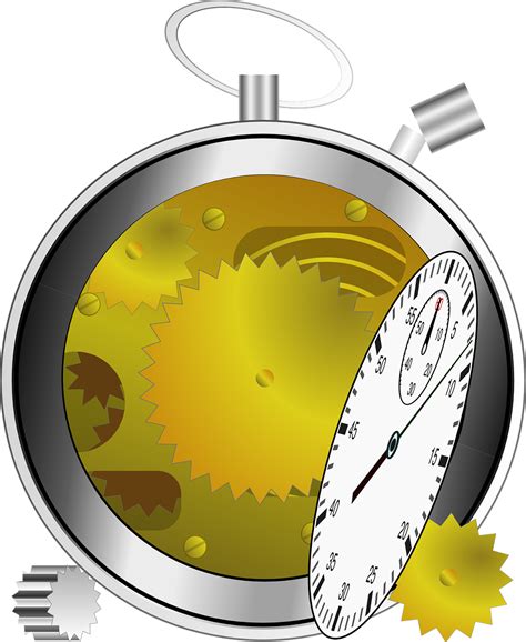 Stopky Chronograf Zlomený Vektorová Grafika Zdarma Na Pixabay Pixabay