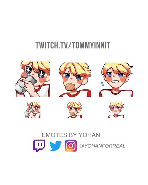 Tommyinnit Emotes I Just Thought Of Thinking To Make More I Just Saw