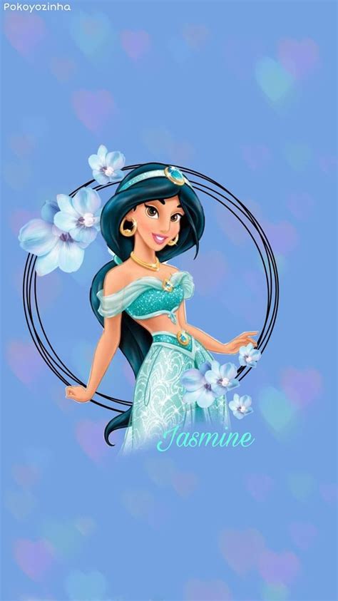 All Disney Princess Jasmine With Flower Jasmine Flower Animated Hd