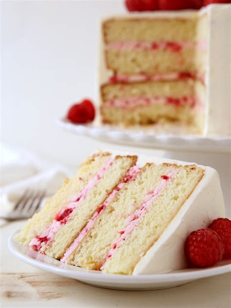 Raspberry White Chocolate Layer Cake Completely Delicious