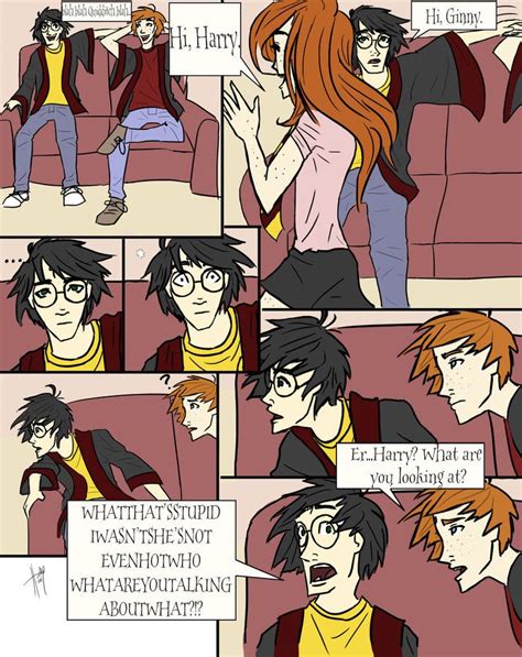 Woahwhen Did Ginny Get Hot Harry Potter Comics Harry Potter Ginny Harry Potter Funny