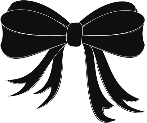 Collection Of Black Ribbon Bow Png Pluspng