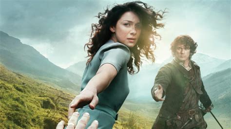 Claire And Jamie Outlander 2014 Tv Series Wallpaper 38535178 Fanpop
