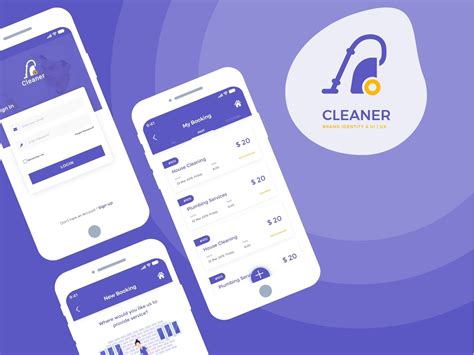Online Cleaning Booking System By Krunal Ramoliya On Dribbble