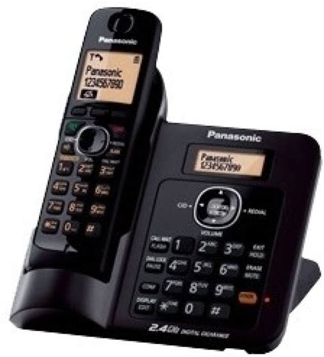 Panasonic Kx Tg3811sxb Cordless Landline Phone Price In India Buy