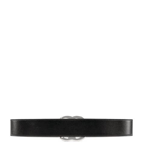 Gucci Leather Gg Marmont Belt Harrods Us