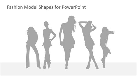 Fashion Model Powerpoint Shapes Slidemodel My XXX Hot Girl