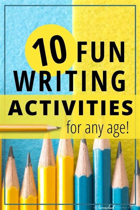 Writing Activities For Kids 10 Fun Ideas To Get Your Kids Writing