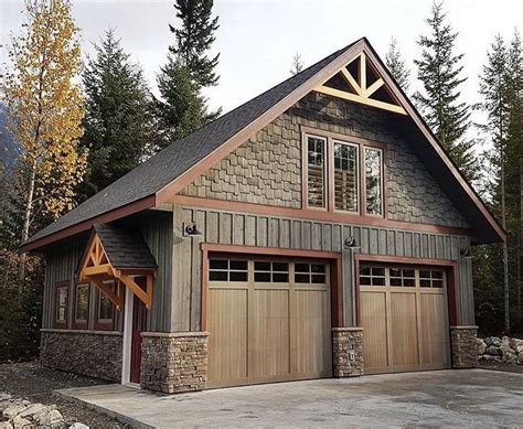 Garage Exterior Style Idea Garage House Barn Garage House Siding