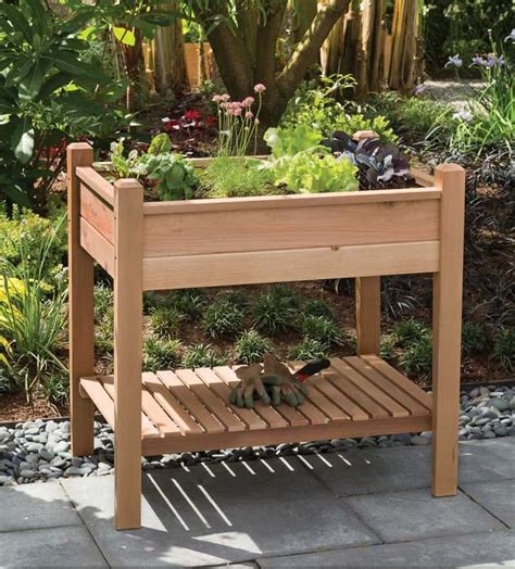 Garden Tables Help You To Grow Veggies Herbs And Flowers