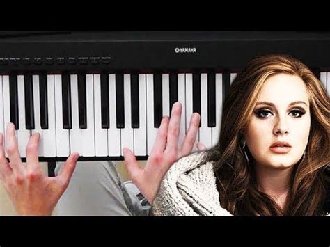 Someone Like You Adele Piano Tutorial Youtube Piano Lessons