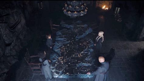 House Of The Dragons Painted Table Map Is A New But Old Westeros