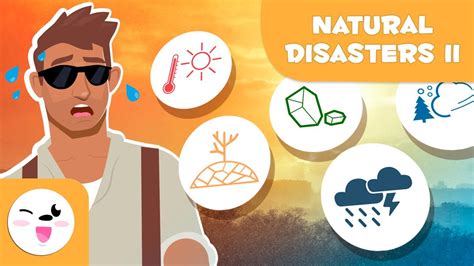 Natural Disasters For Kids 🏜️ Drought ☀️ Heat Wave ️ Avalanche ⛰