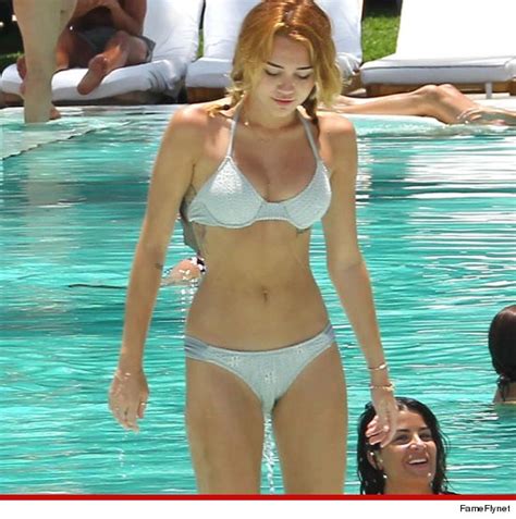 Miley Cyrus The Newly Engaged Bikini Body