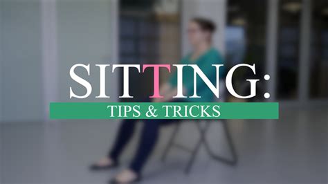 How To Improve Your Sitting Technique Youtube