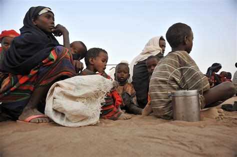 Newly Arrived Refugees At Dadaab Refugee Camp Eastern Kenya For Generic Use The New