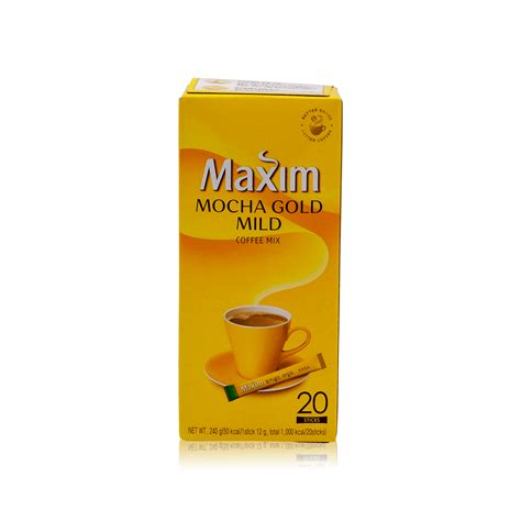 Shilla Dongseo Maxim Mocha Gold Mild Coffee Mix