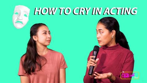 How To Cry In Acting Youtube