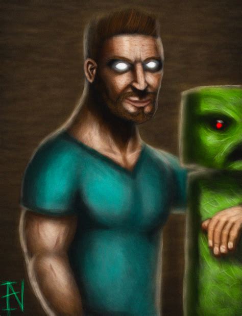 The Real Herobrine By Ian Exe On Deviantart