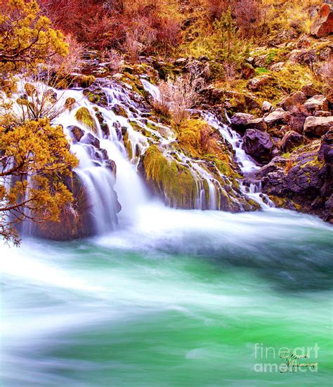 Dreamy Waterfall Photograph By David Millenheft Fine Art America