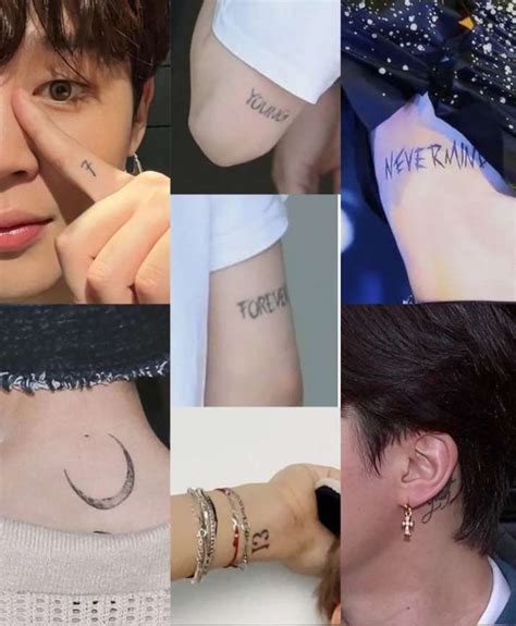 Jimin Tattoos Bts Stars New Moon Ink Know Meaning Behind His Different Tattoos India Tv