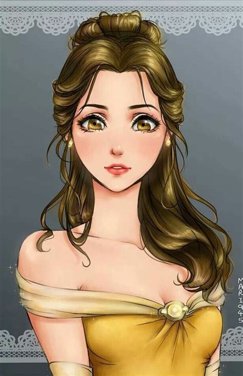 If Disney Princesses Were Anime Characters By Mari945 Twist