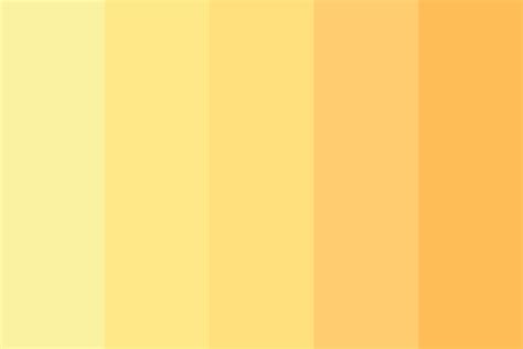 Yellow And Some Orange Color Palette