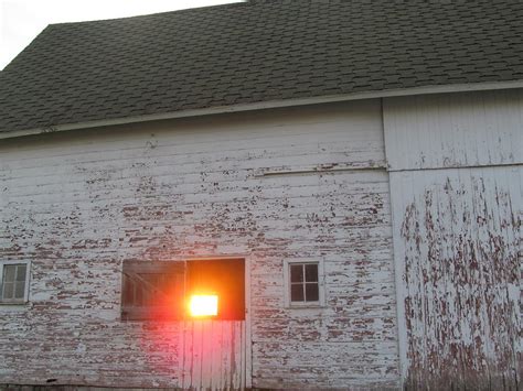 Bright Sunrise Through Barn Photograph By Tina M Wenger Fine Art America