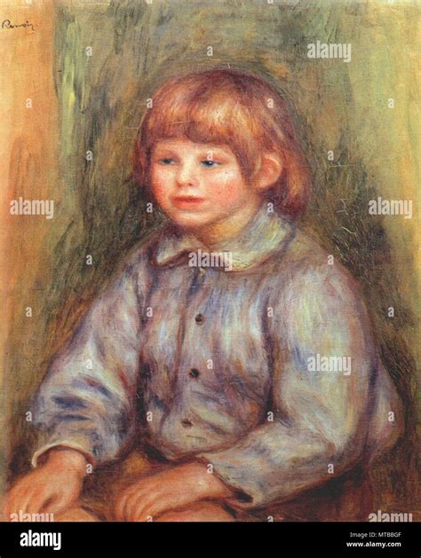 Renoir Pierre Auguste Coco C1908 9 Stock Photo Alamy