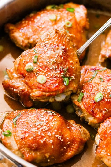Baked Asian Chicken Thighs Paleo Whole30 What Great Grandma Ate