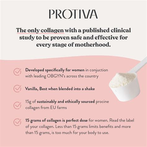 Mua Protiva Nurture Pregnancy Collagen Powder For Women 13oz 375g Vanilla Collagen Powder