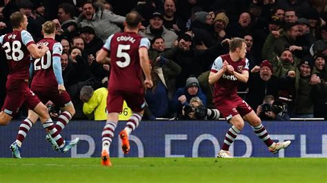 Tottenham 1 2 West Ham Spurs Succumb To Hammers Fight Back As Poor Form Under Ange Continues