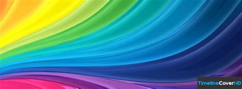 Abstract Rainbow Facebook Cover Timeline Banner For Fb62 Facebook Cover