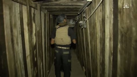 Take A Tour Of Isis Tunnels Around Mosul Nbc News