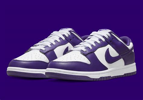 Nike Dunk Low Court Purple Dd1391 104 Release Date