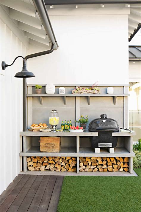Average cost of outdoor kitchen fireplace. 15 Outdoor Kitchen Designs That You Can Help DIY