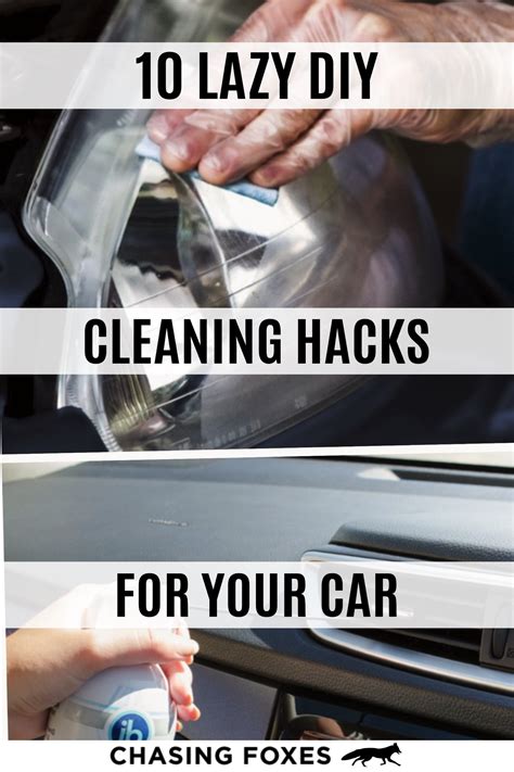 10 Diy Car Cleaning Ideas Diy Car Cleaning Diy Cleaning Hacks Diy