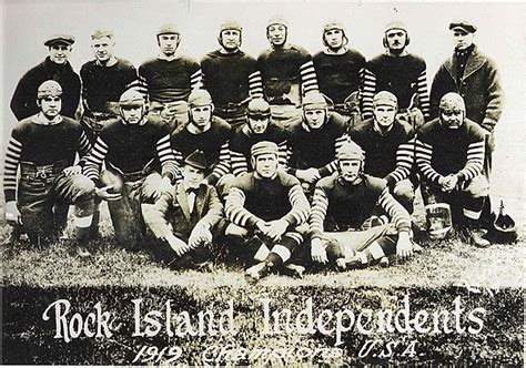 1st Ever Nfl Game Was Played Today In 1920 In Rock Island