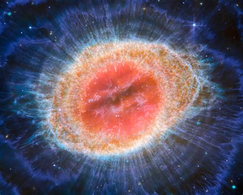Webb Captures Detailed Beauty Of Ring Nebula MIRI Image ESA Webb