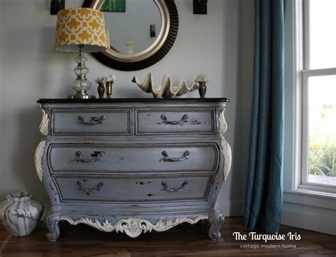 The Turquoise Iris Furniture And Art French Country Bombay Chest In