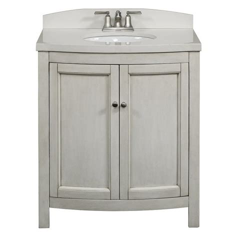 You can also use them on the patio or even in. allen + roth Moravia Antique White Undermount Bathroom ...