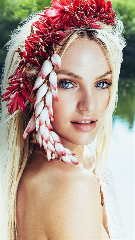 Iphone Wallpaper Hq10 Candice Swanepoel Model Girl Victoria