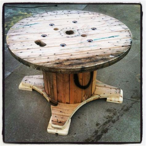 17 Best Images About Spool Table Ideas On Pinterest Cable Wooden