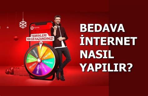 Vodafone bedava internet nasıl yapılır Faturalı Faturasız 2021