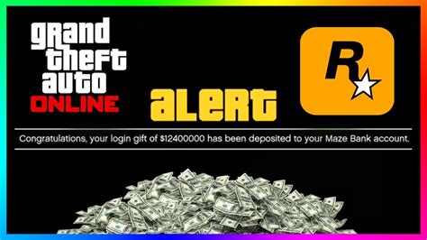 Extra FREE Money From Rockstar In GTA 5 Online, Millions Cash Giveaway