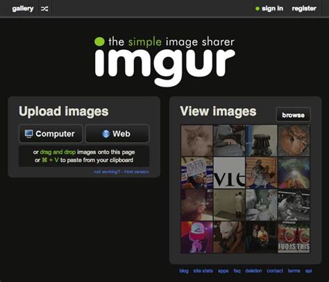 imgur the simple image sharer