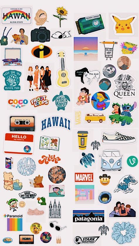 230 Ideias De Aesthetic Stickers Em 2021 Adesivos Sticker Adesivos
