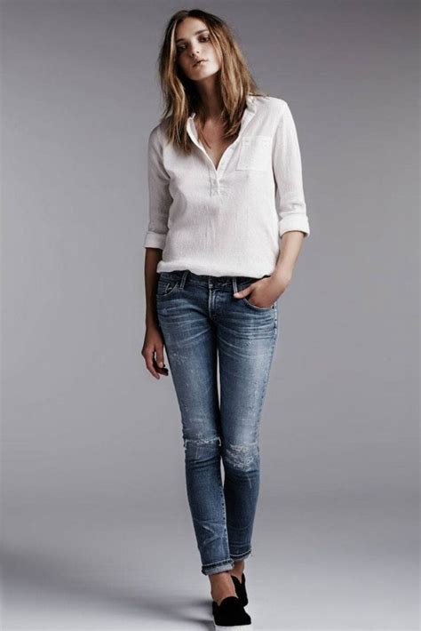 Cute Tops To Wear With Jeans 21 Jeans Tops Outfit Ideas